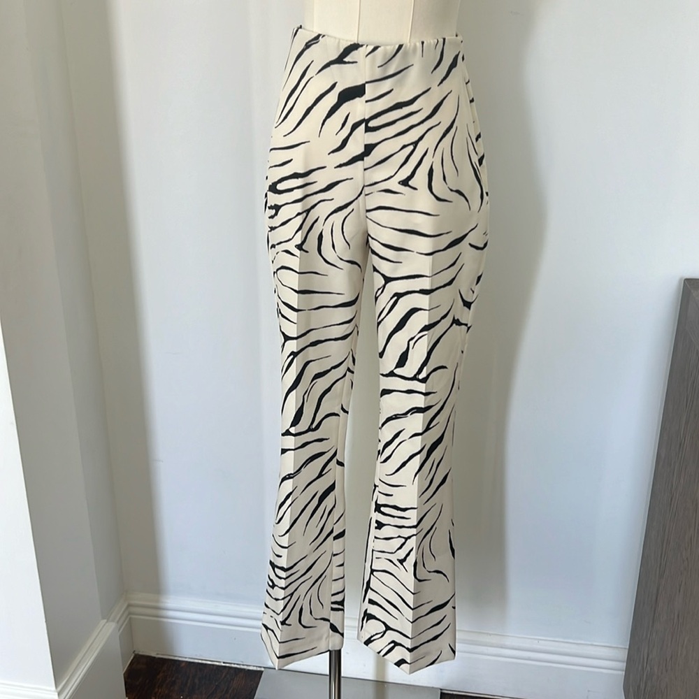 Zara zebra pants